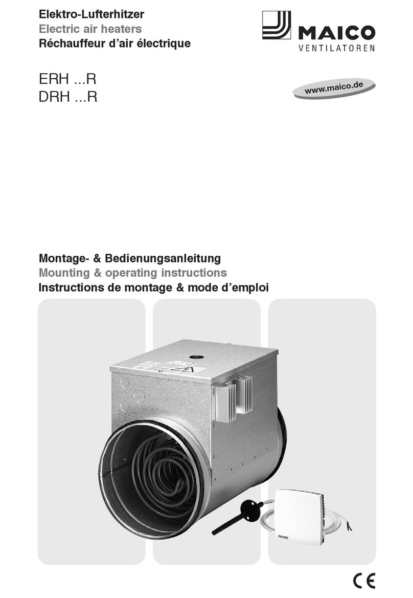 Maico ERH R Series Service manual
