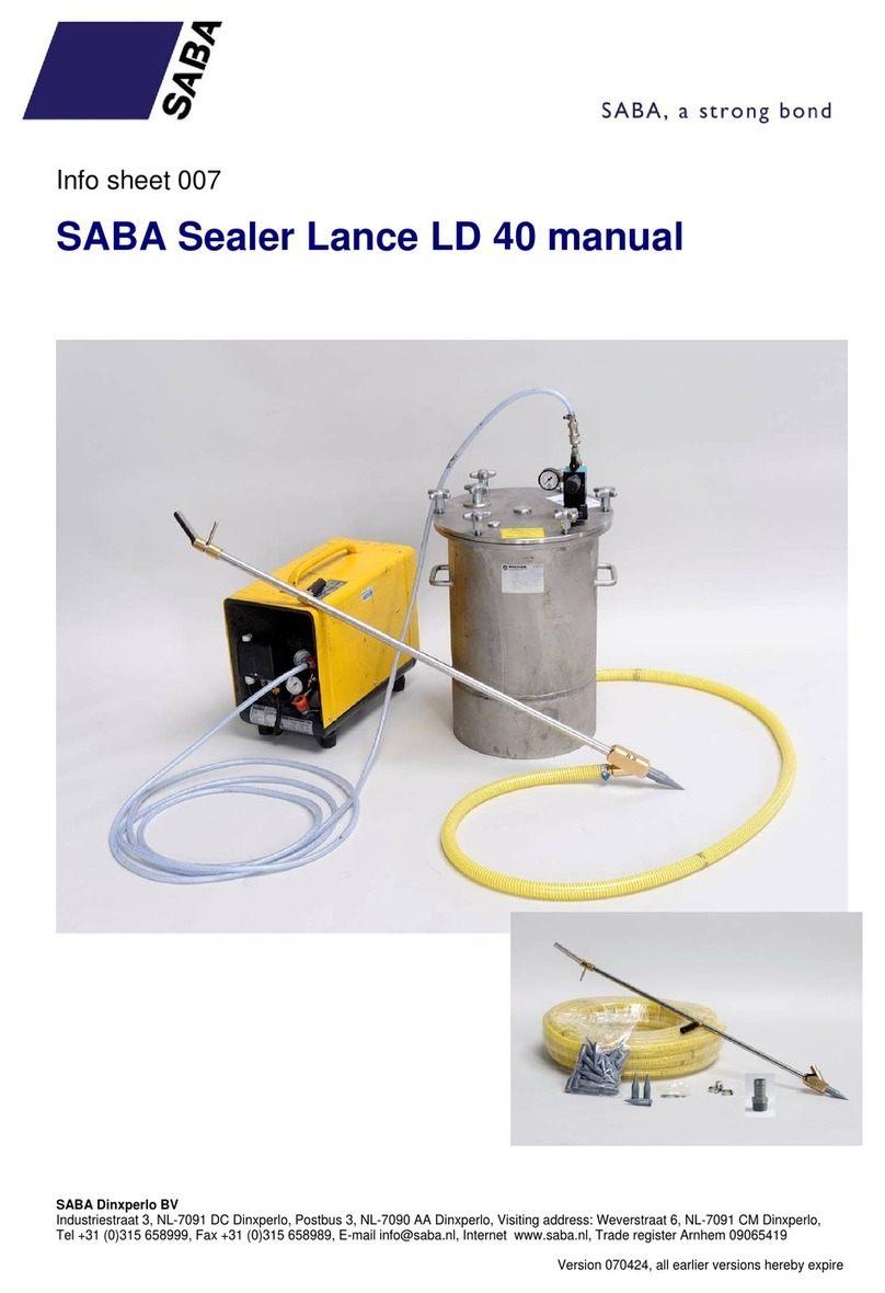 Saba LD 40 Info sheet