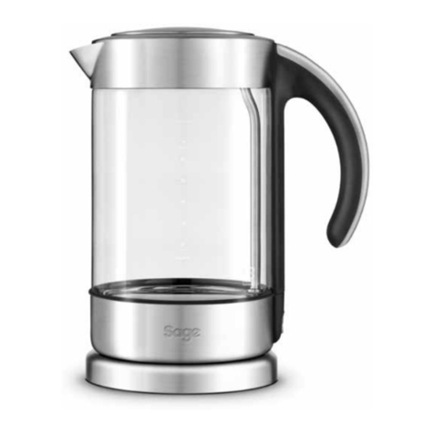 Sage Crystal Clear BKE750 quick guide Sage Crystal Clear BKE750 quick guide