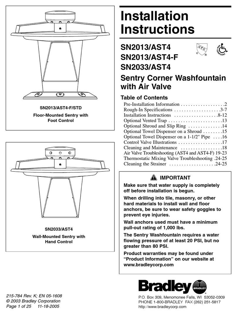 Bradley SN2013/AST4-F User manual