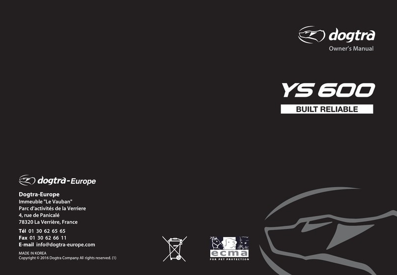 Dogtra YS 600 User manual