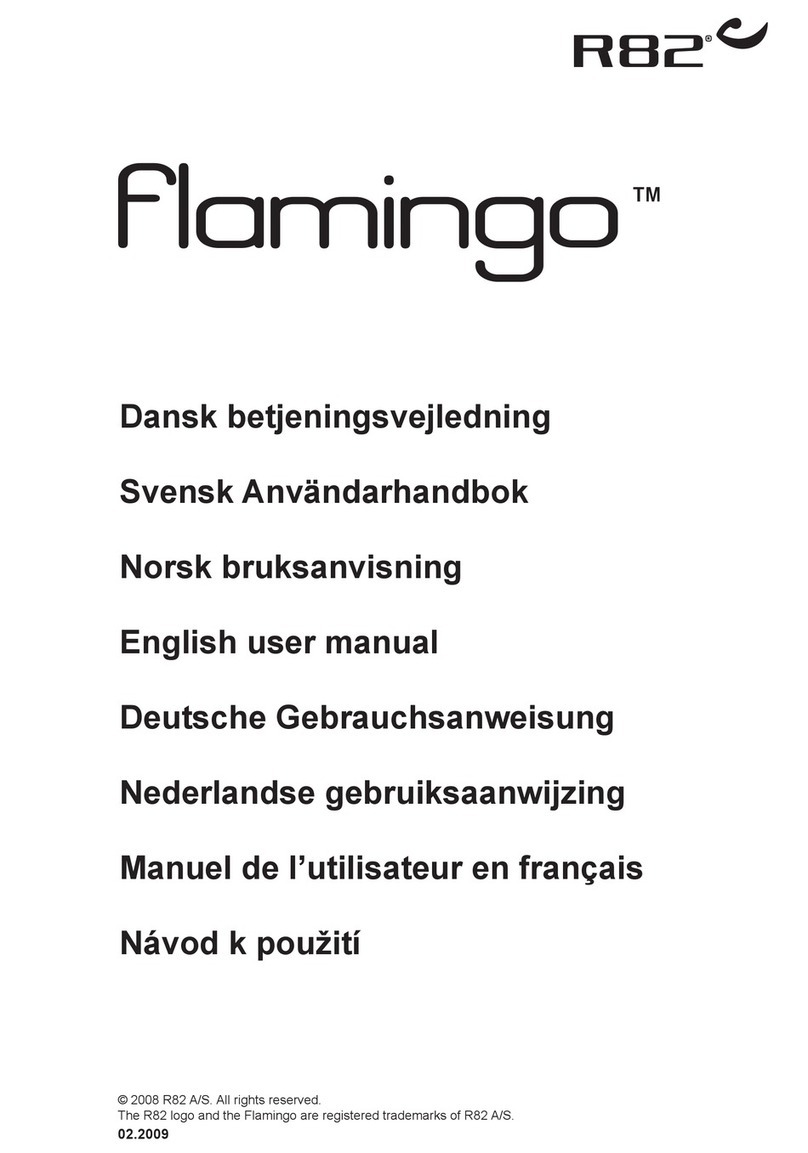 R82 Flamingo user manual