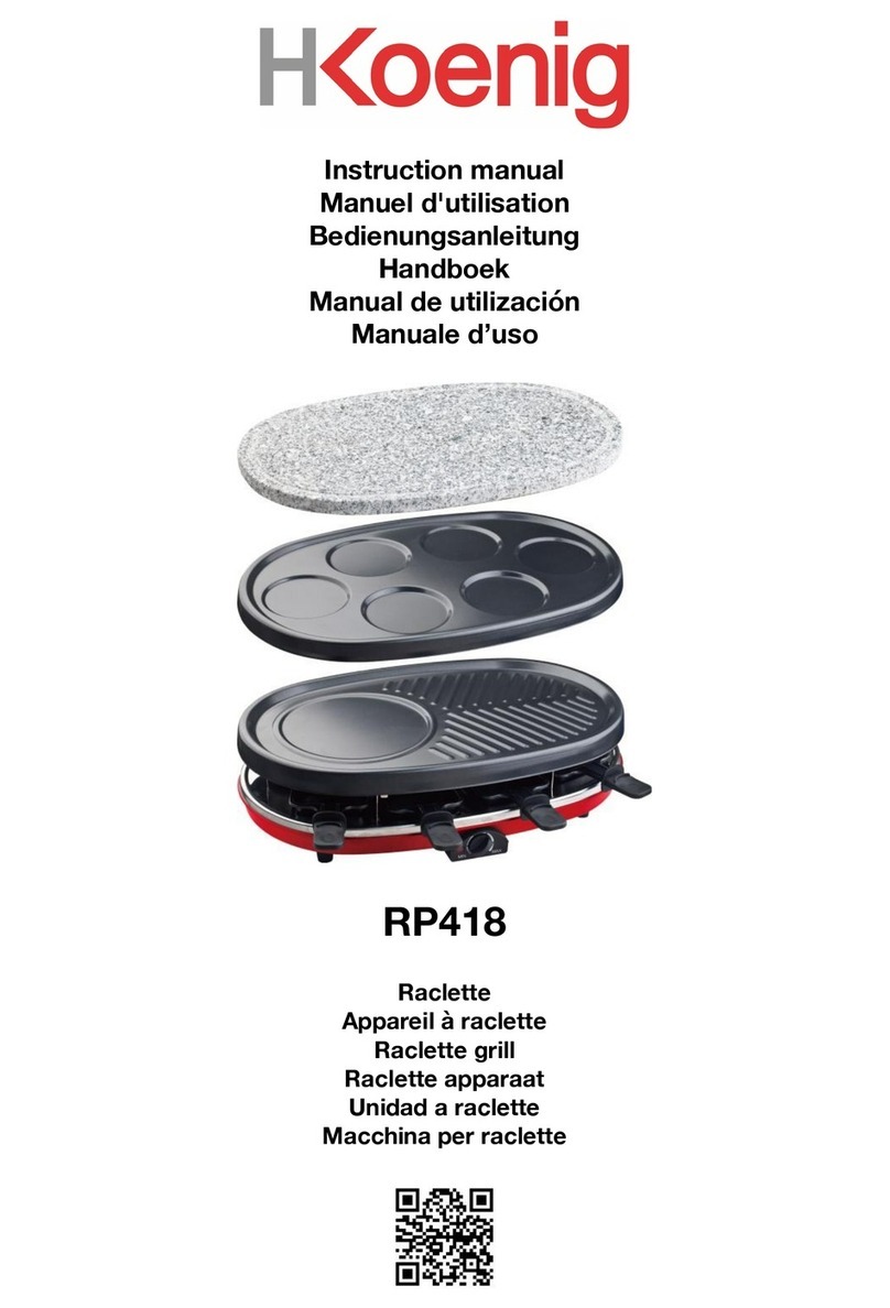 H.Koenig RP418 User manual H.Koenig RP418 User manual