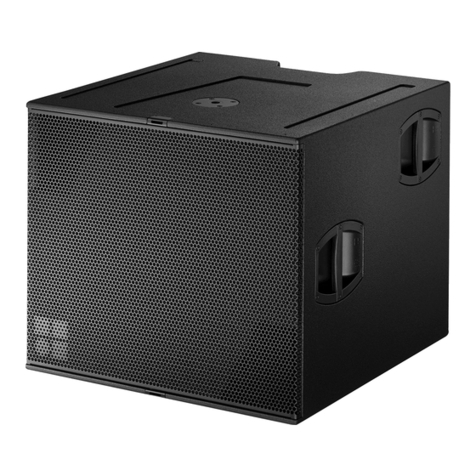 d & b audiotechnik V-GSUB manual