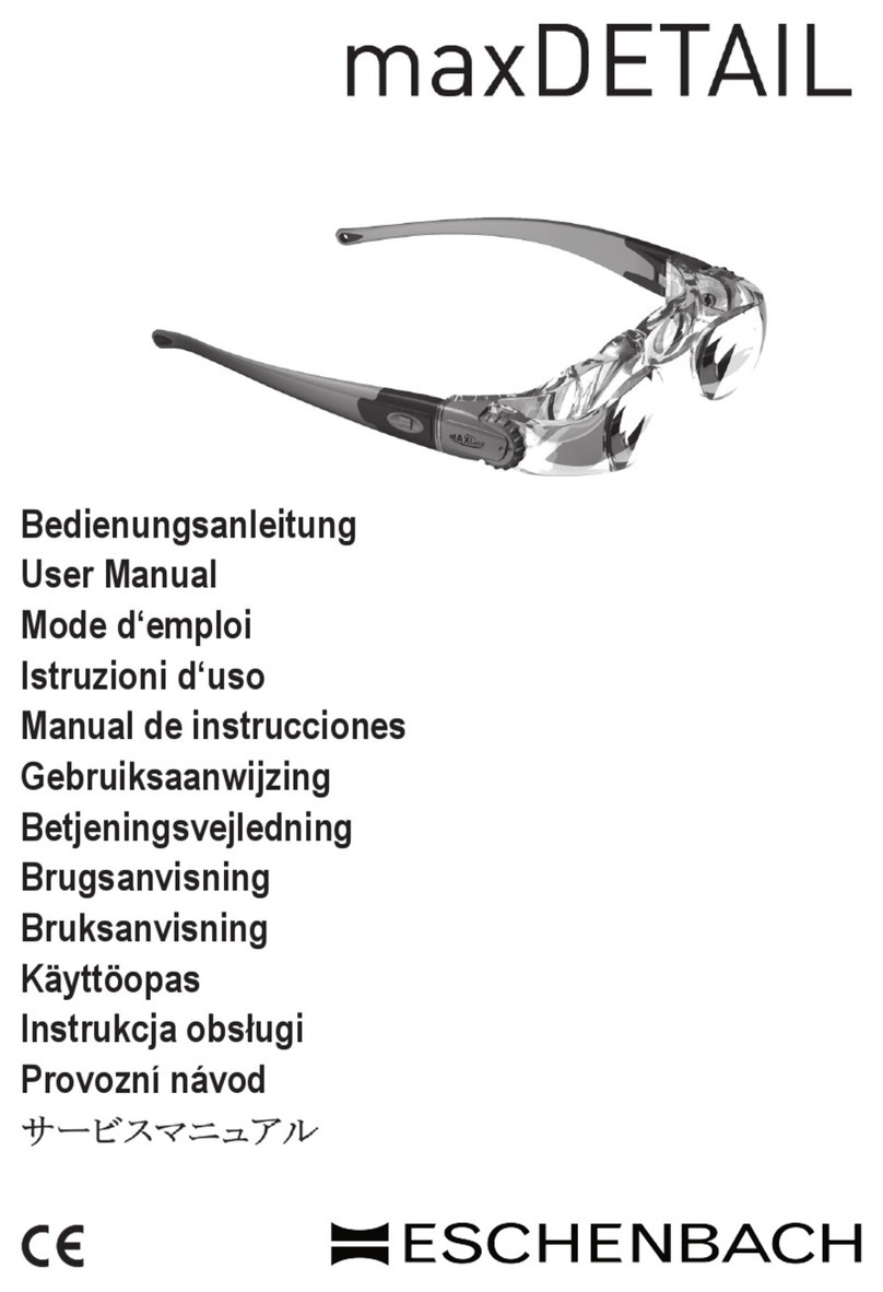Eschenbach maxDETAIL User manual