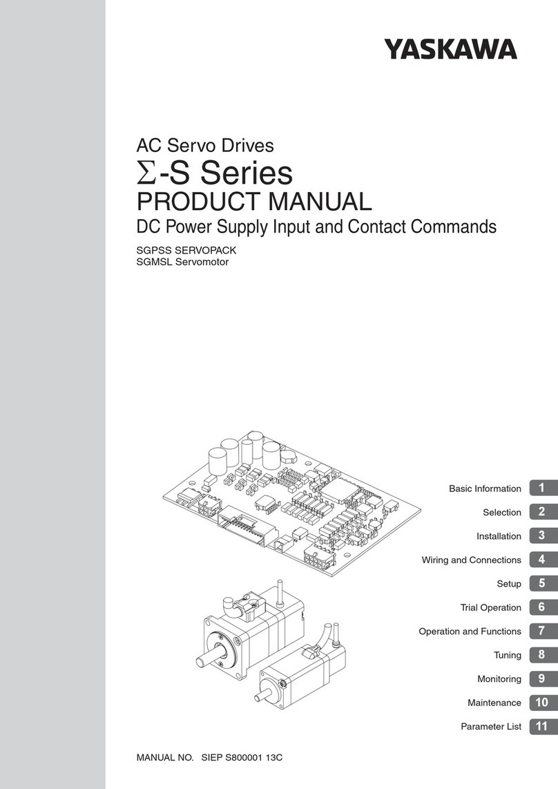 YASKAWA E-S Series product manual
