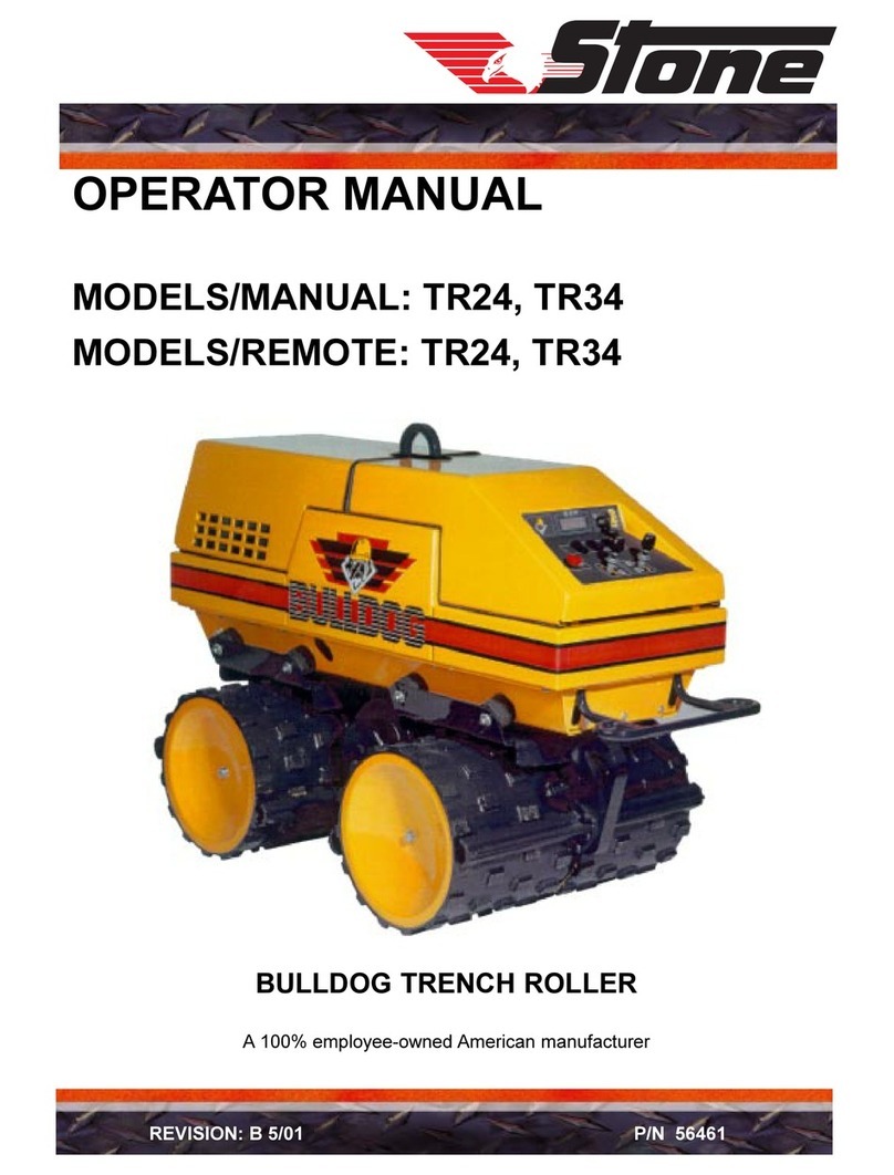 Stone TR24 Operator's manual