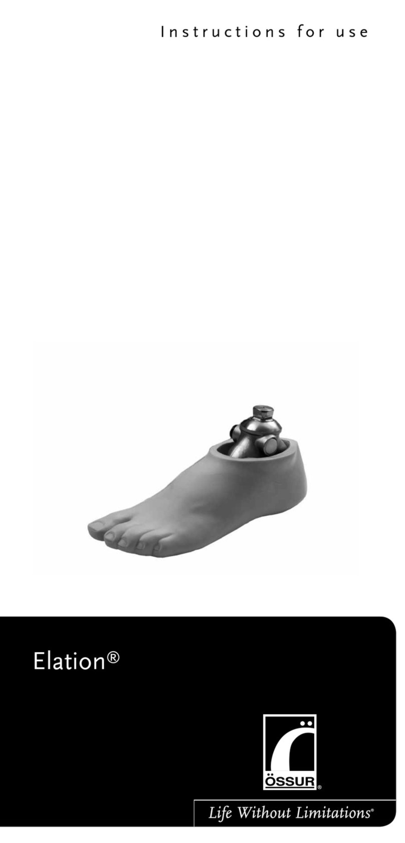 Ossur Elation User manual