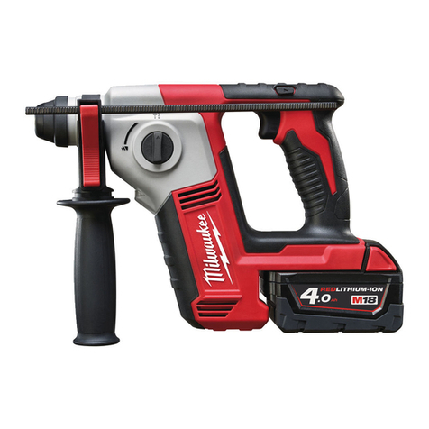 Milwaukee M18 BH Original instructions