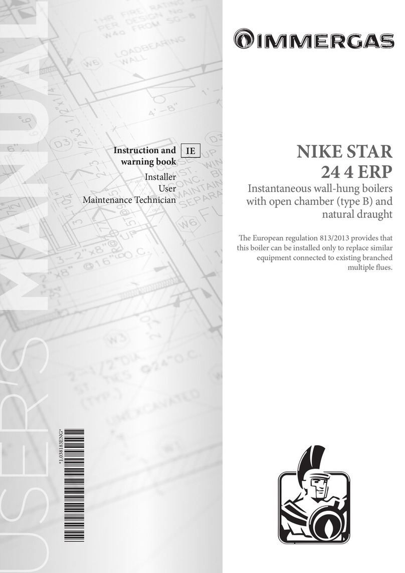 Immergas Nike Star 24 4 ErP Product manual