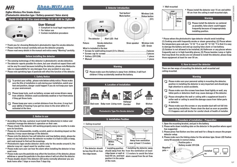 NHR SG-01-SK-HB user manual
