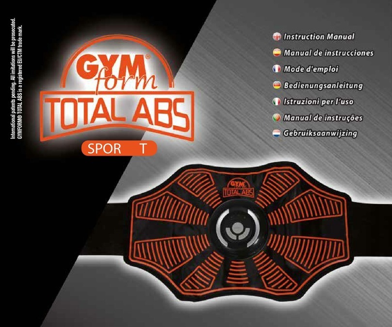 GYM form TOTAL ABS SPORT User manual
