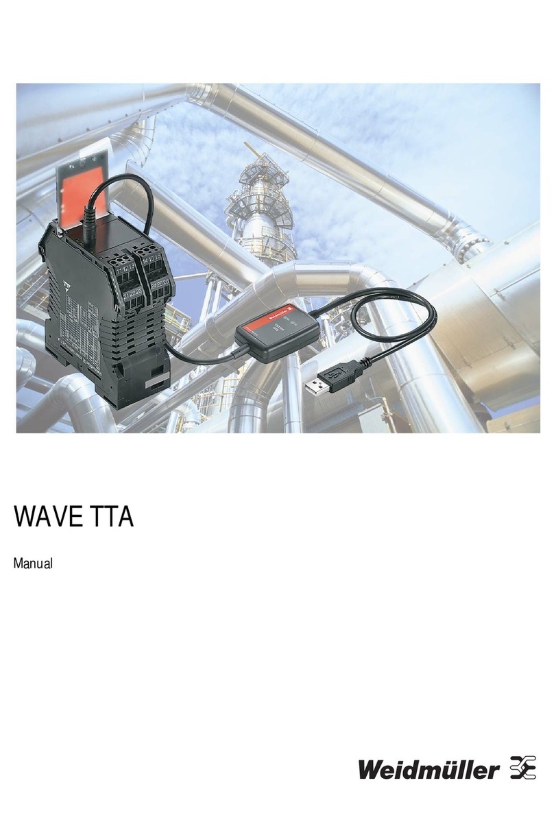 Weidmuller WAVE TTA manual