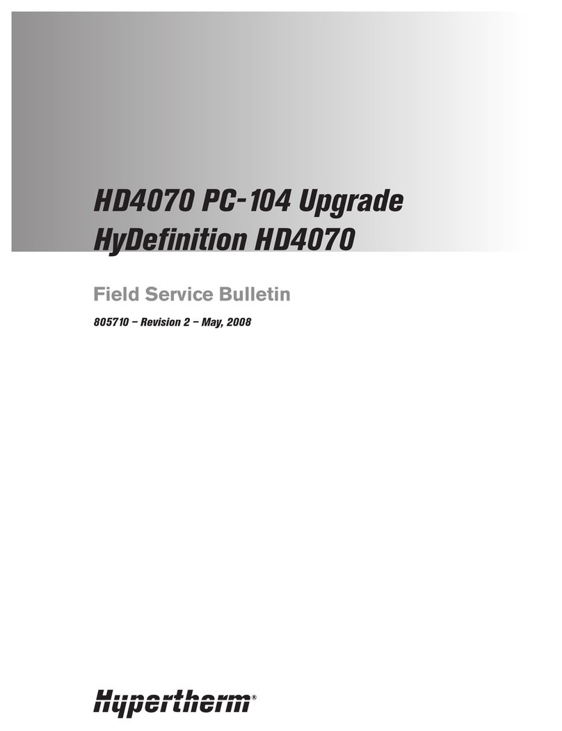 Hypertherm HD4070 PC-104 Reference manual