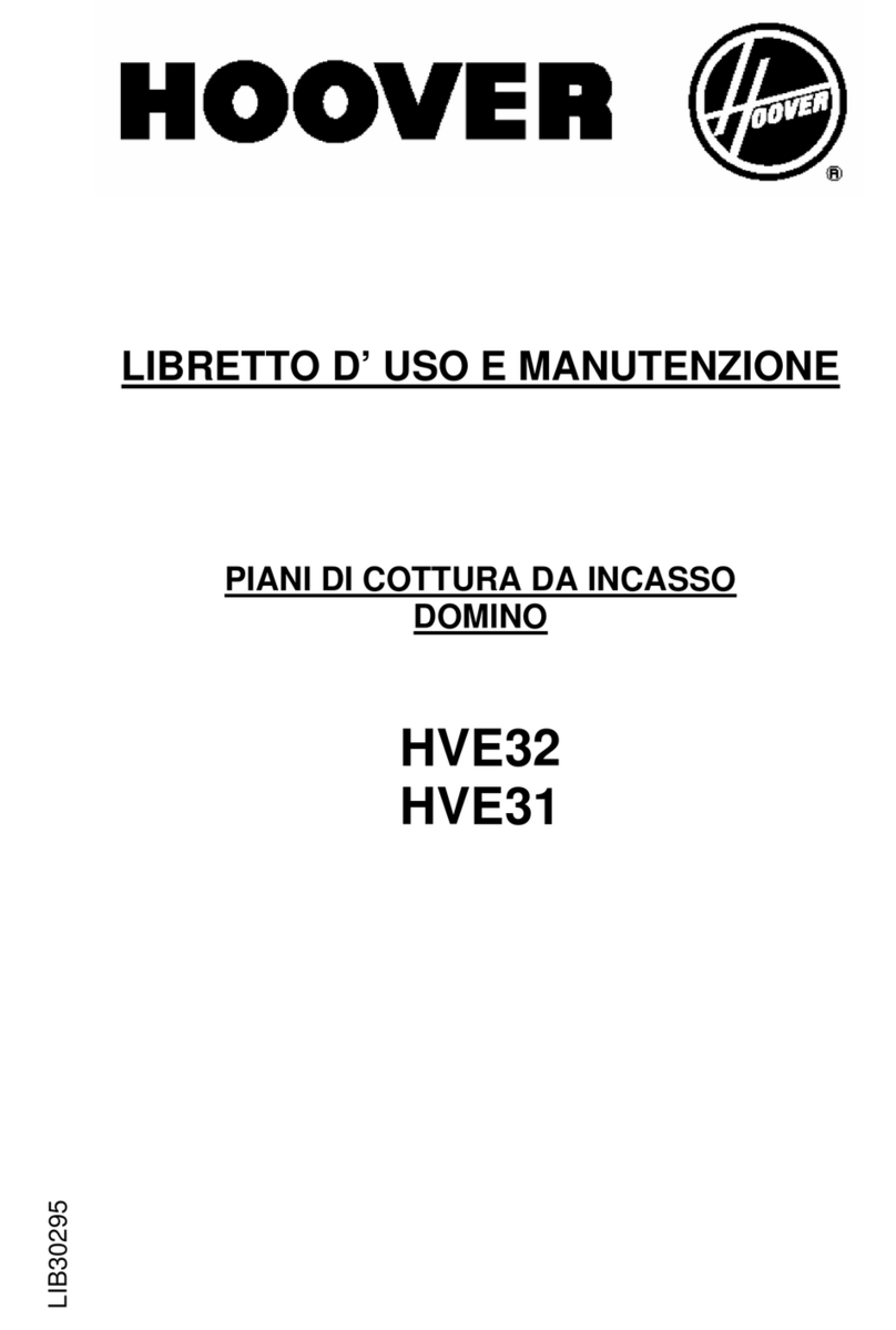 Hoover DOMINO HVE32 User manual Hoover DOMINO HVE32 User manual