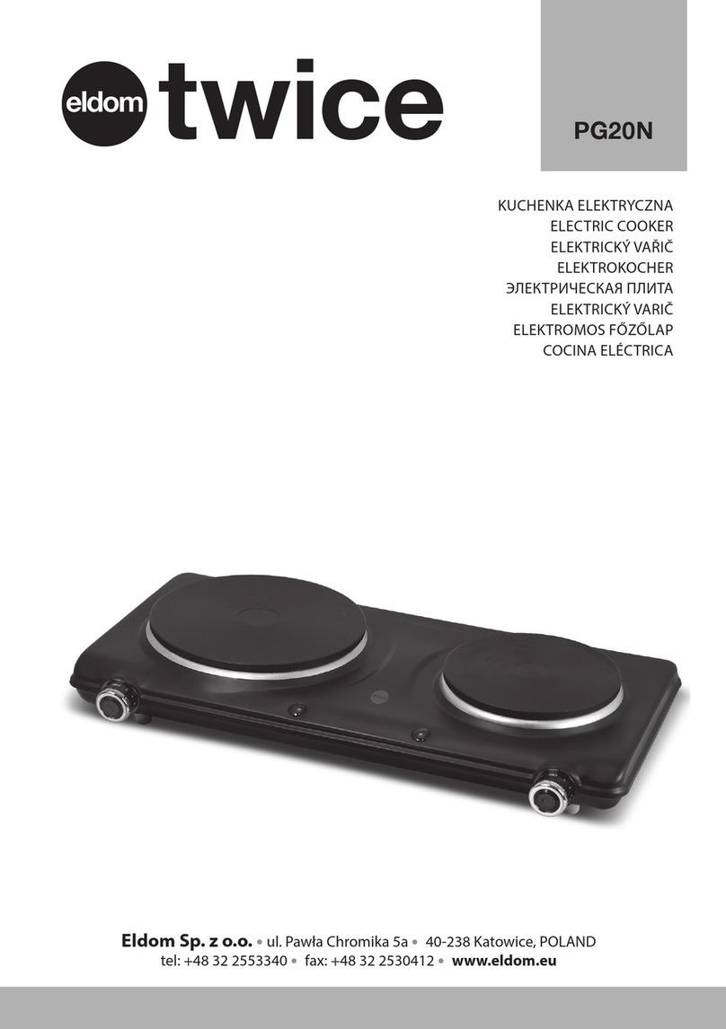 Eldom twice PG20N User manual