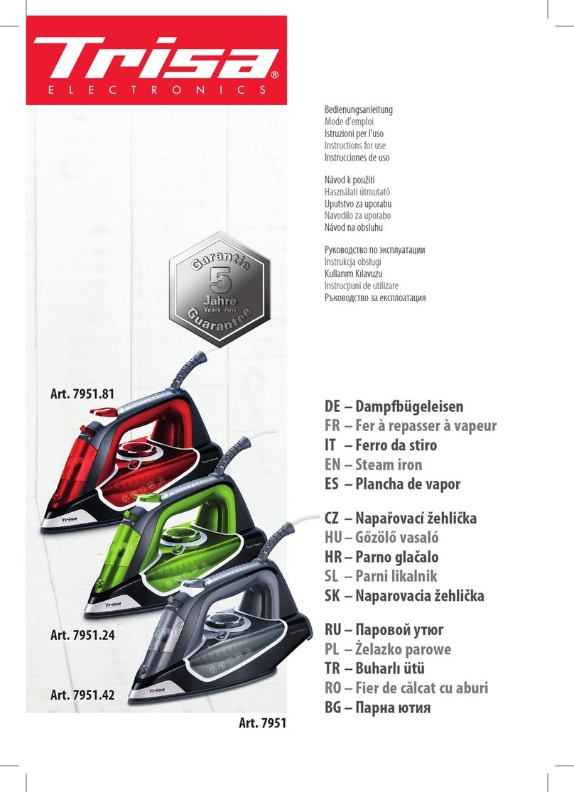 Trisa 7951 Series Instructions for use