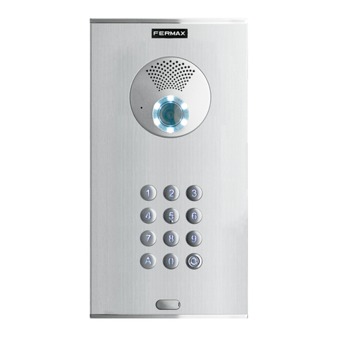 Fermax DUOX Video Direct Outdoor Panel Owner's manual