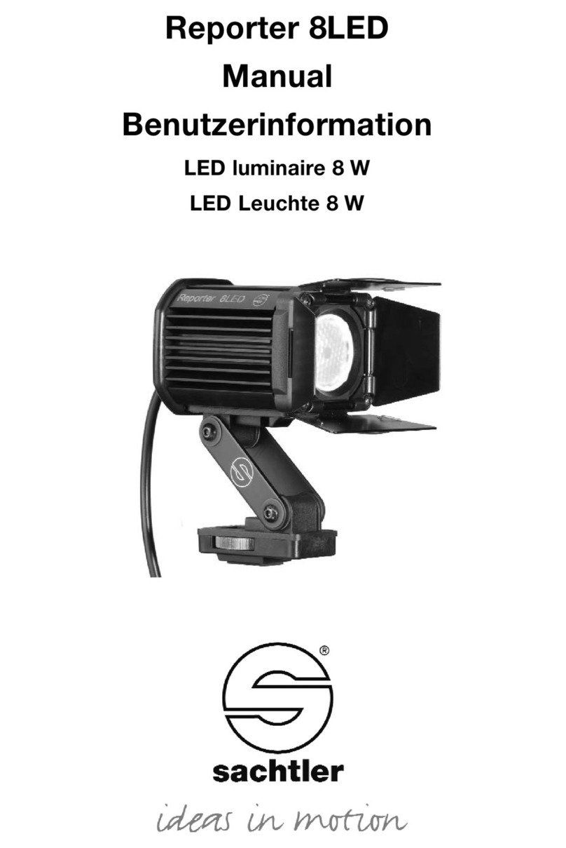 Sachtler Reporter 8LED manual