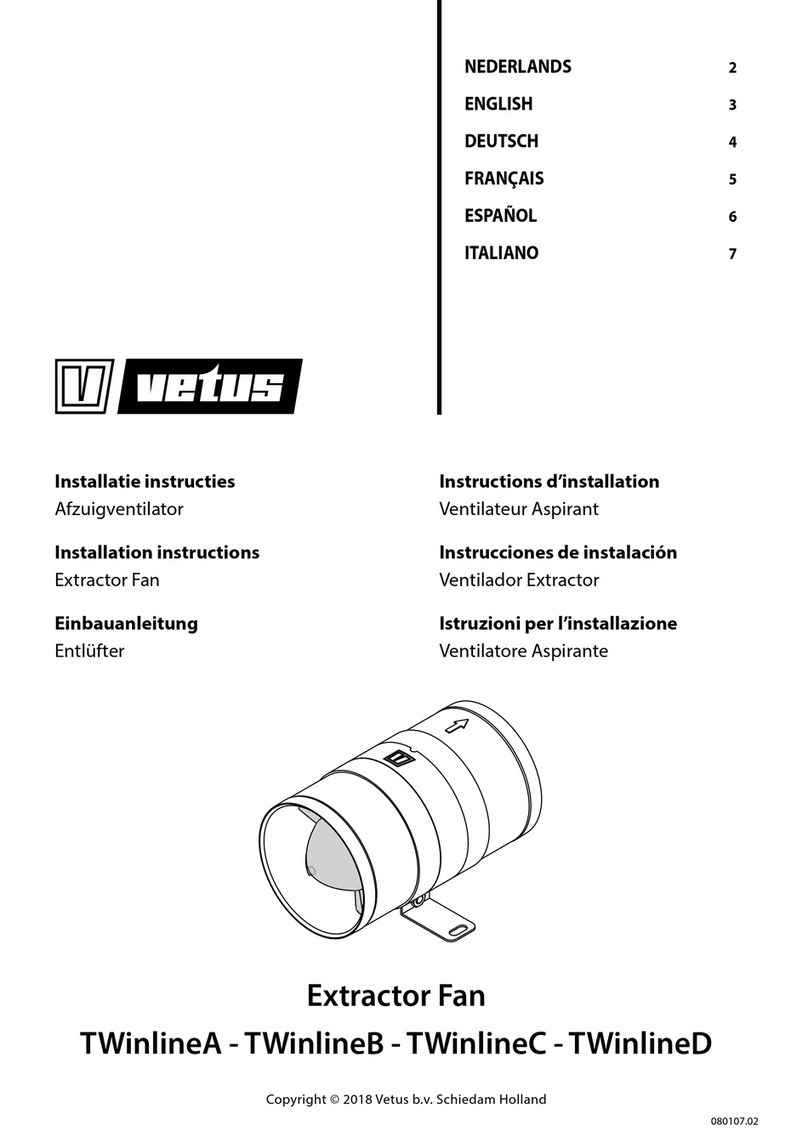 Ventus TWinlineA installation instructions