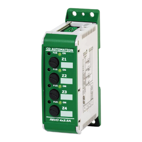 CD Automation REVO SX Series user manual