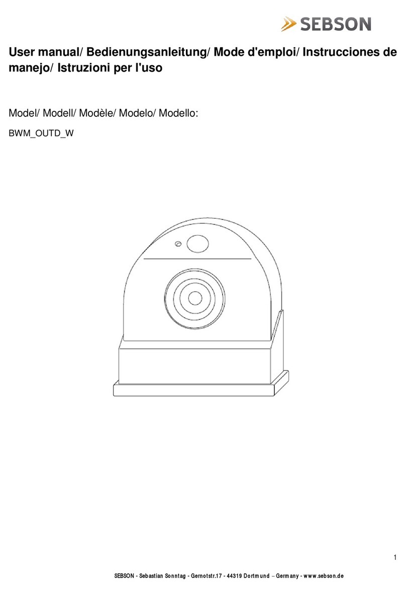SEBSON BWM OUTD W user manual