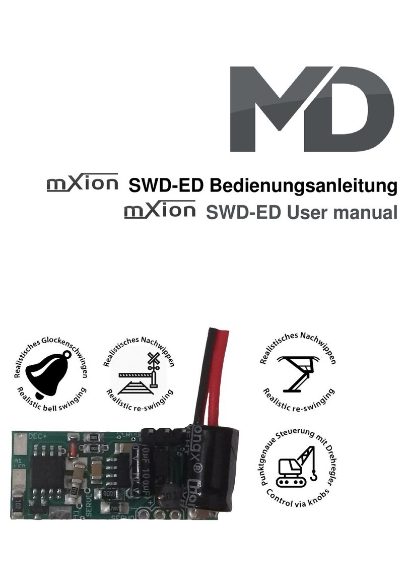 MD MXION SWD-ED user manual