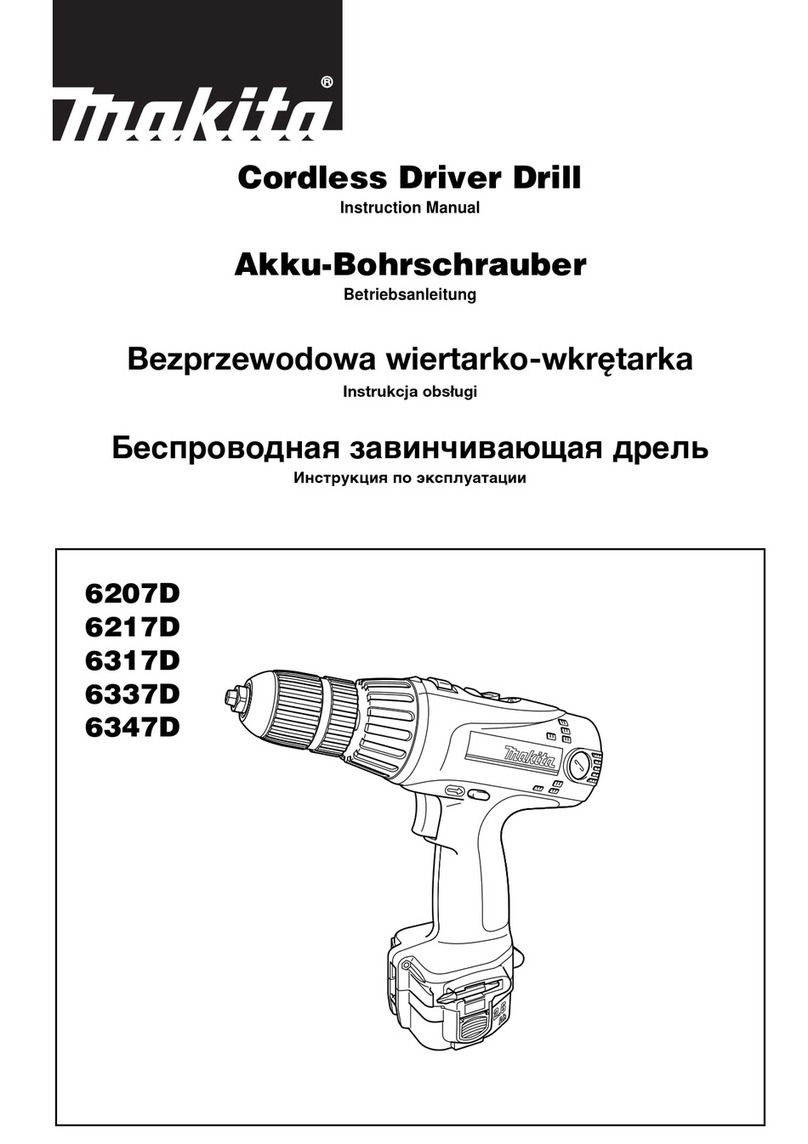 Makita 6207D User manual