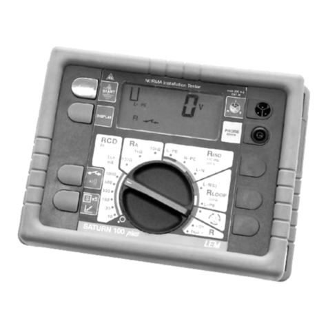 LEM Saturn 100 Plus operating instructions