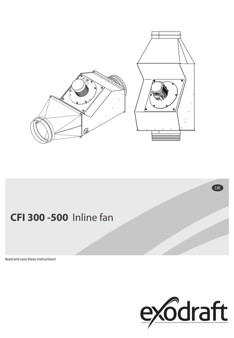 Exodraft CFI 300 User manual