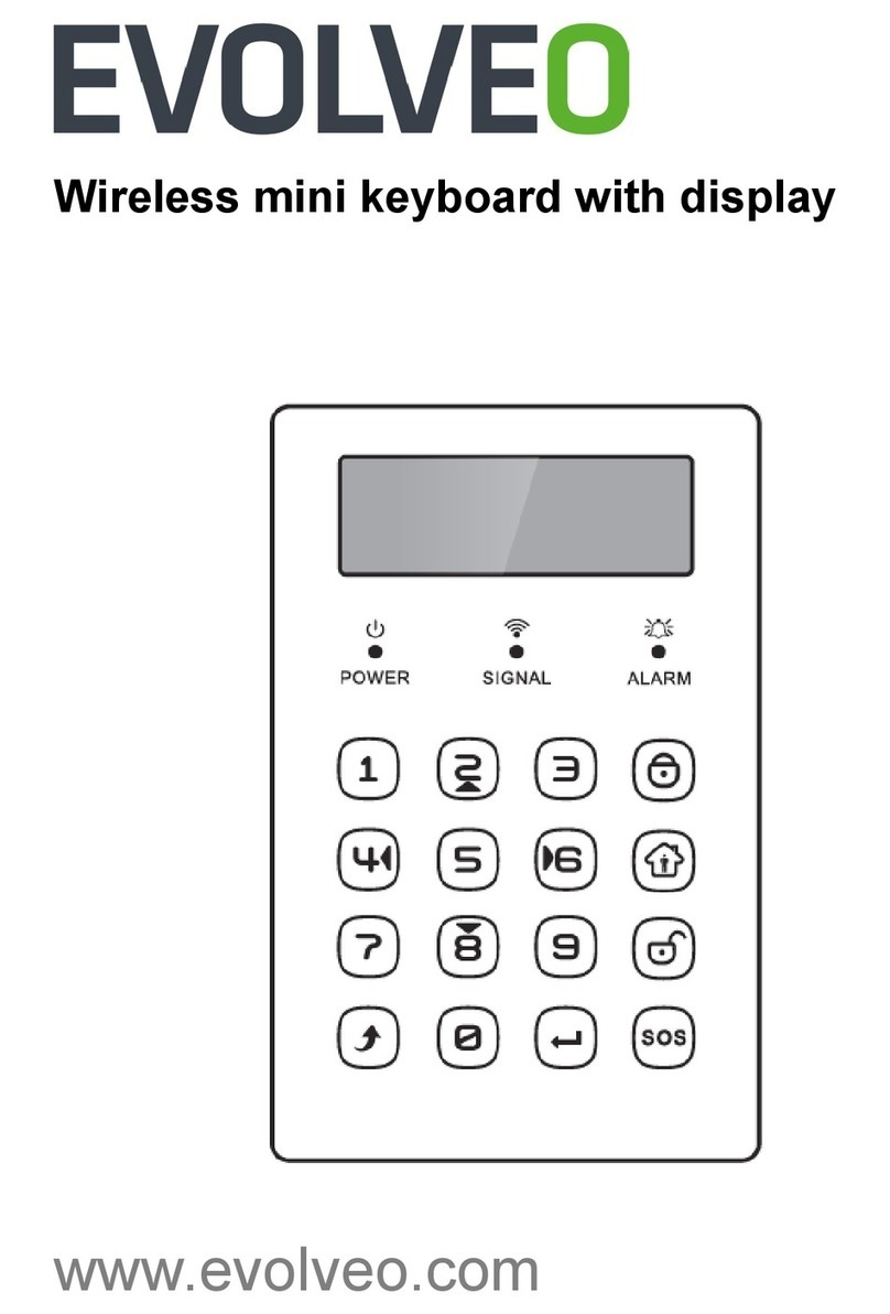 Evolveo ACS-KEY3 manual