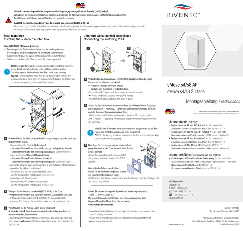 Inverter sMove s4 AP instructions