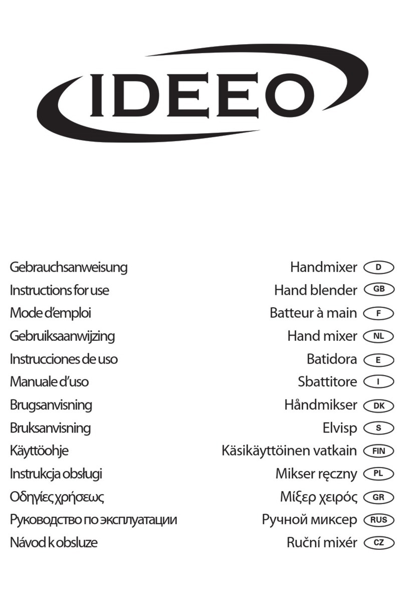 Ideeo HM-0937 Instructions for use