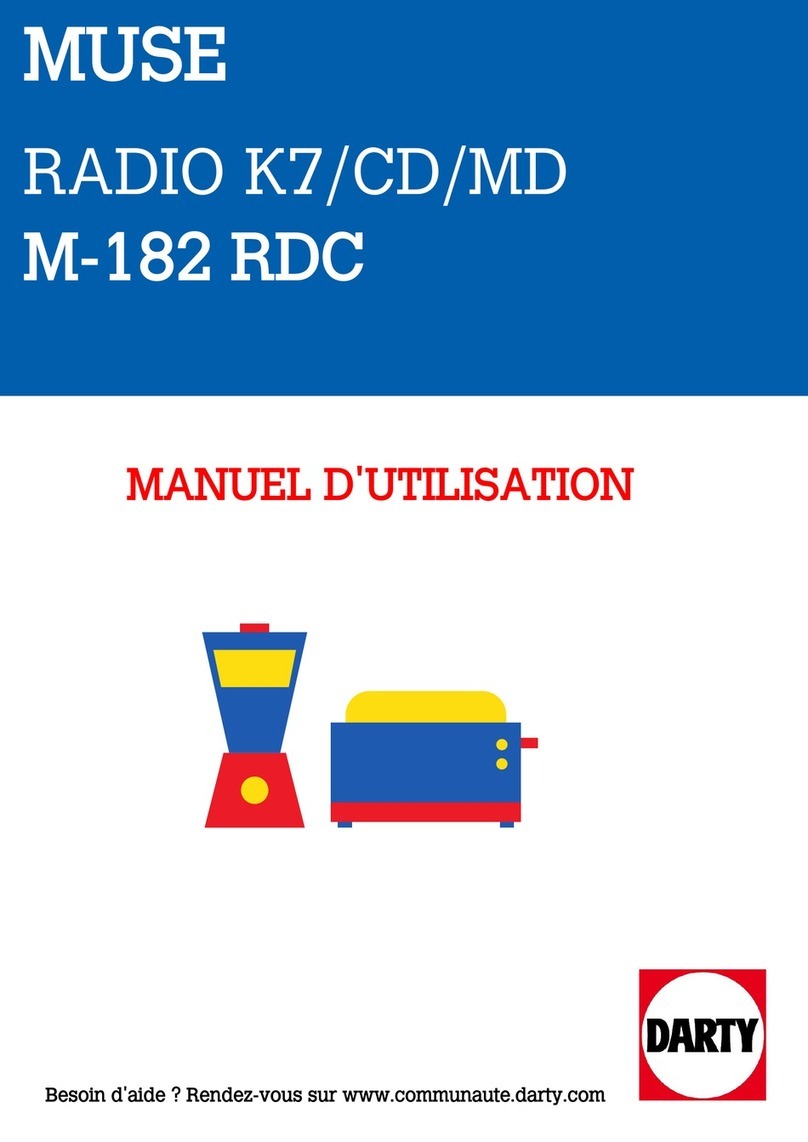 Muse M-182 RDC user manual