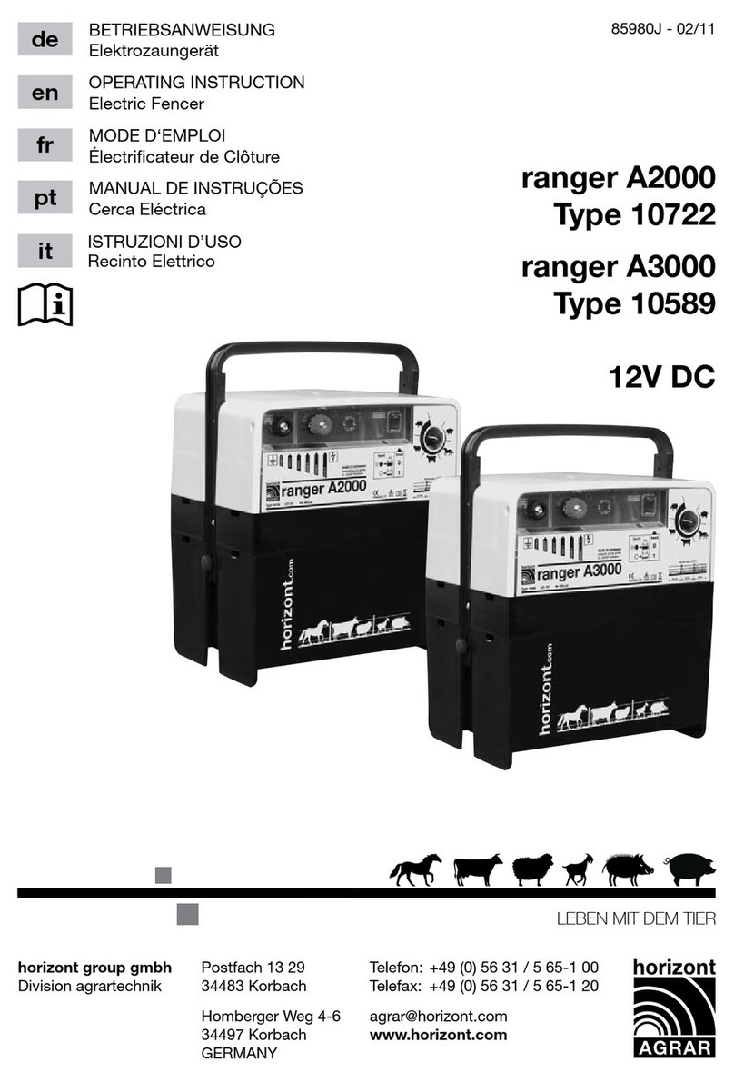 Horizont Agrar ranger A3000 User manual