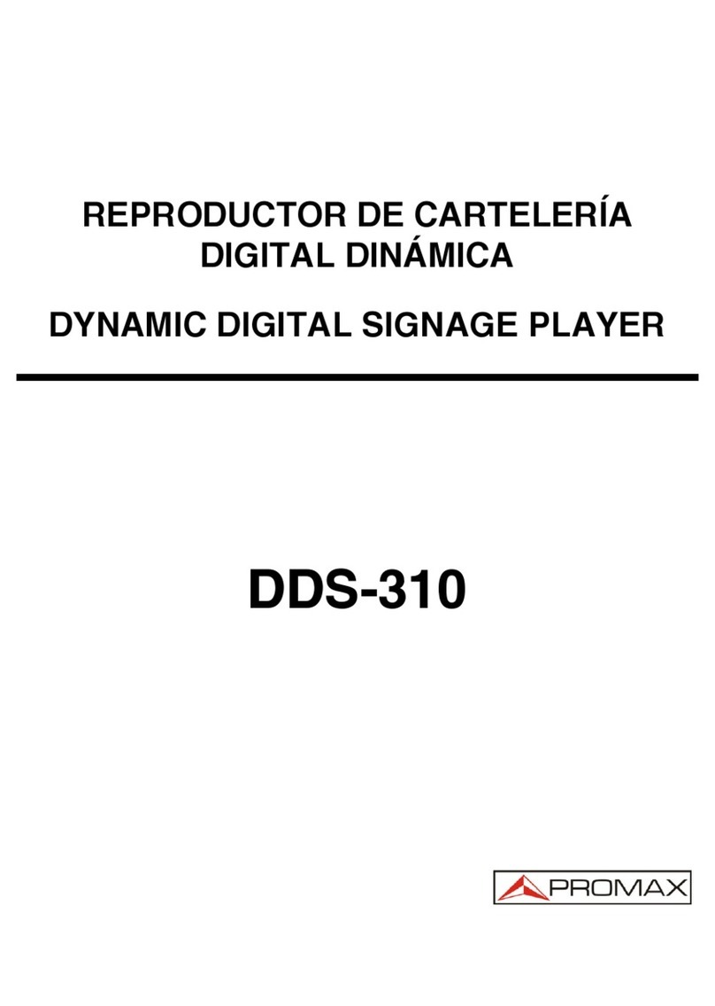 Promax DDS-310 manual