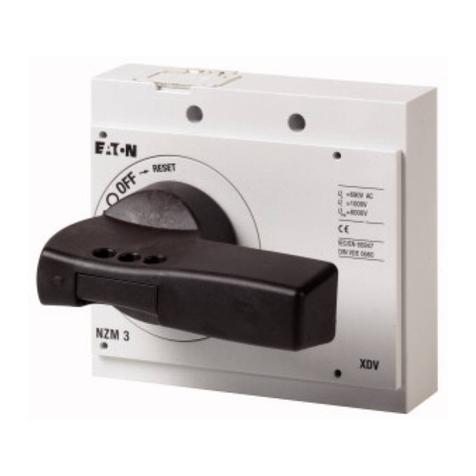 Eaton NZM3-XDV Series Manual