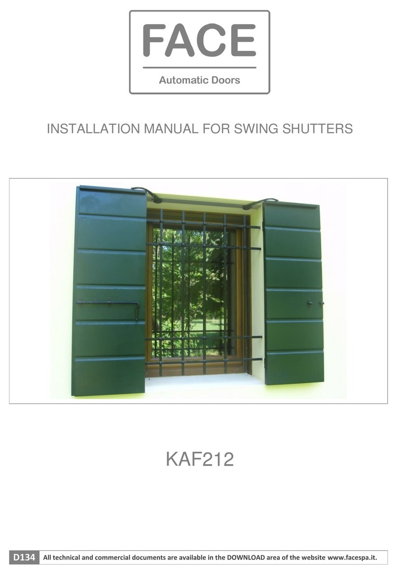 Face KAF212 User manual