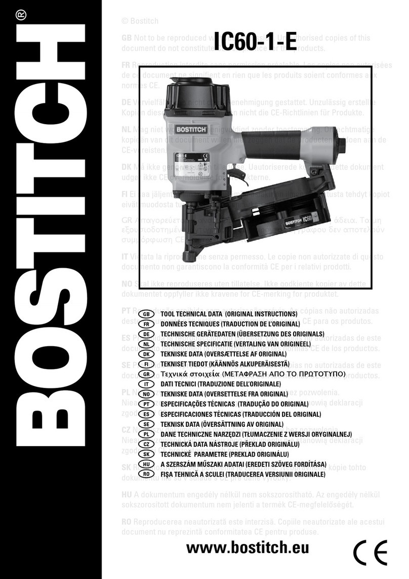 Bostitch IC60-1-E Original instructions