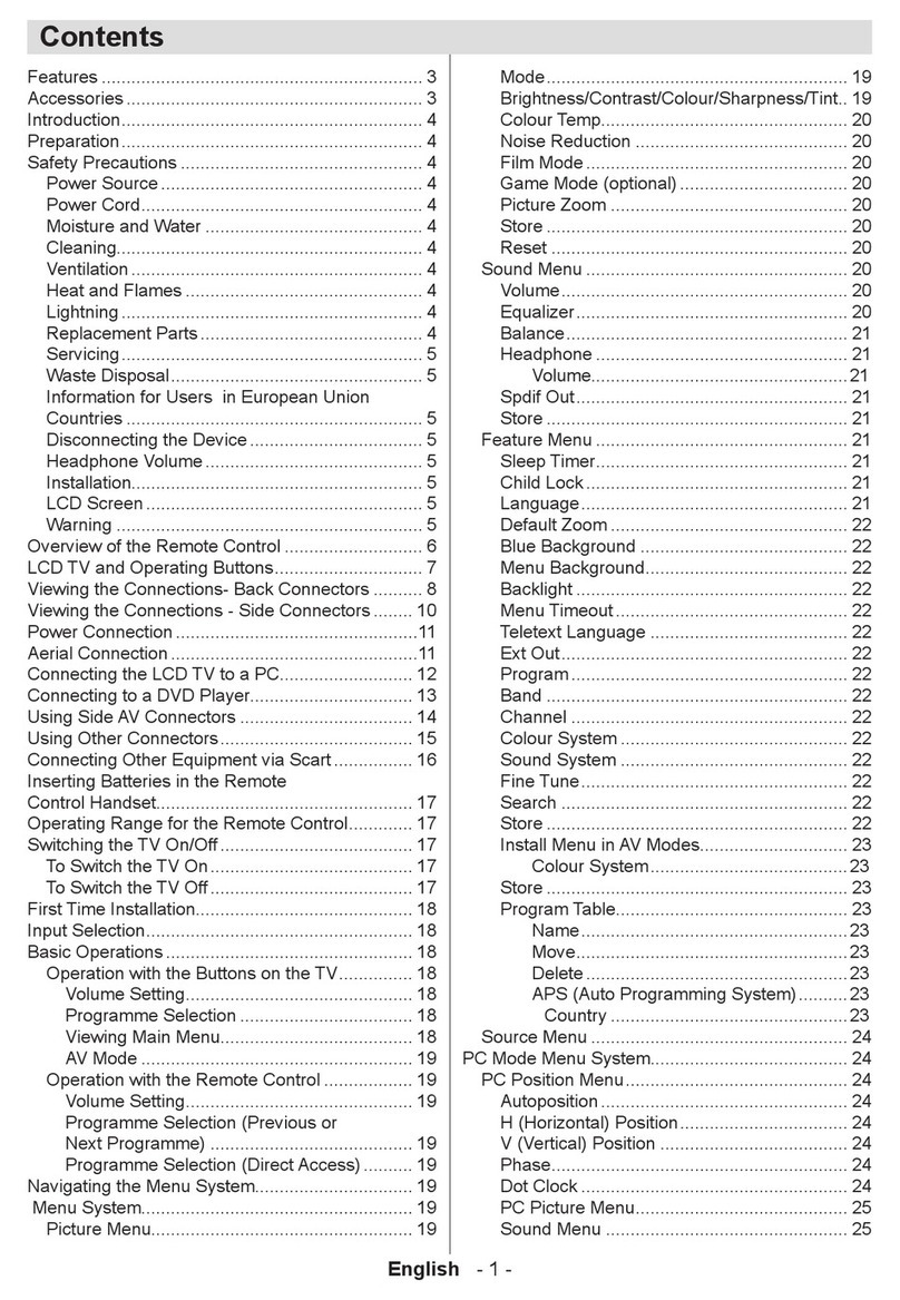 Walker WP2210LCD User manual
