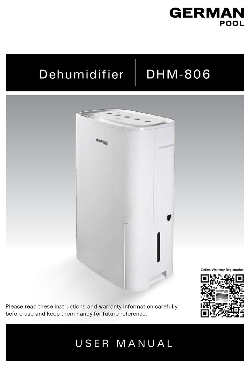 German pool DHM-806 user manual