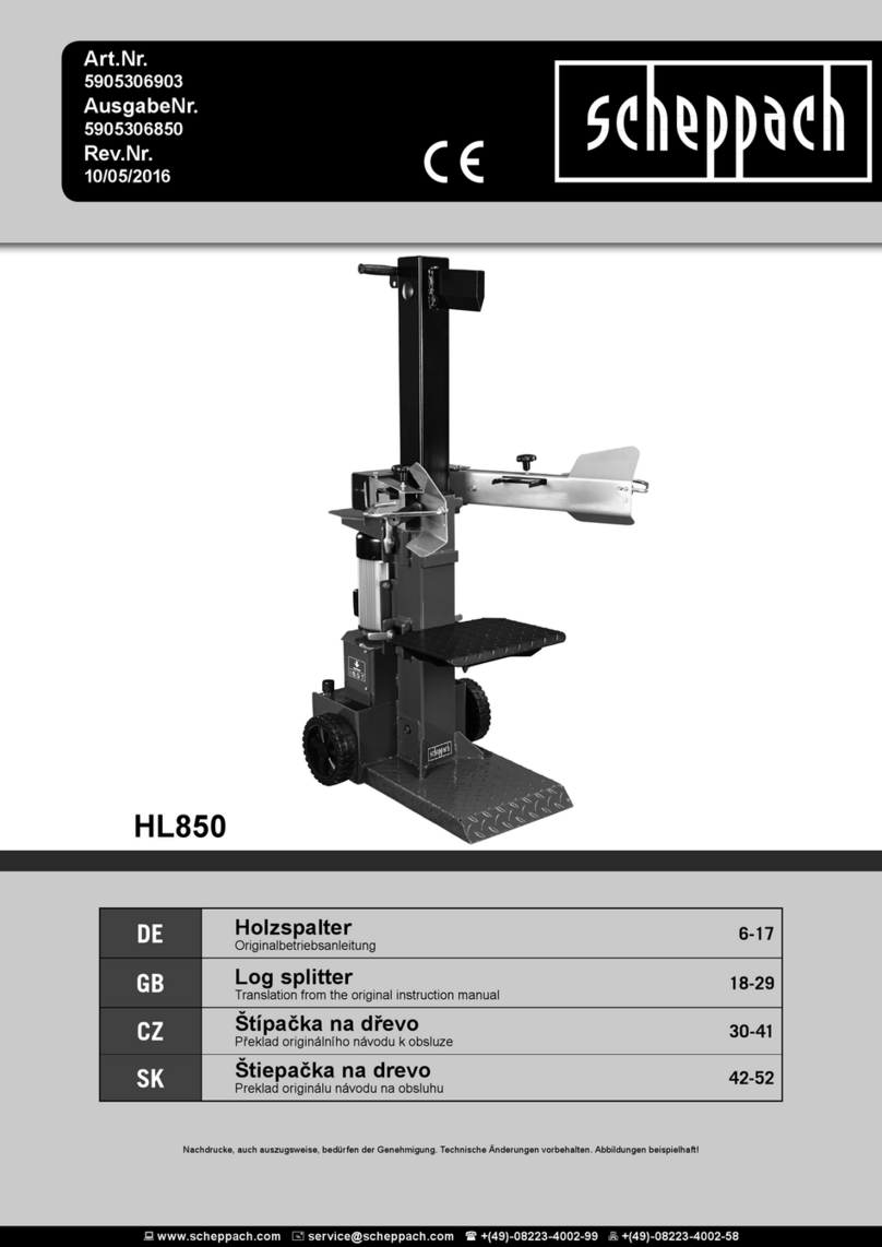 Scheppach HL850 Assembly instructions