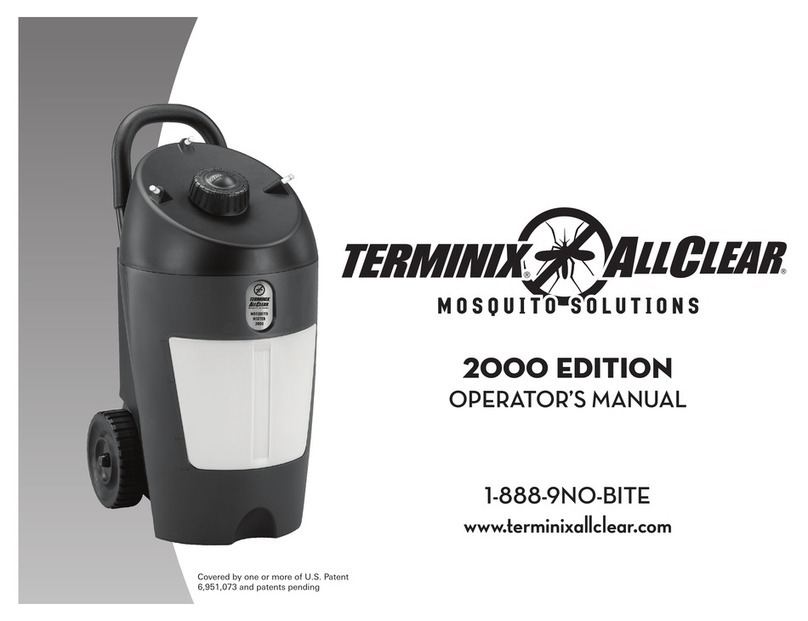Terminix AllClear 2000 EDITION Operator's manual
