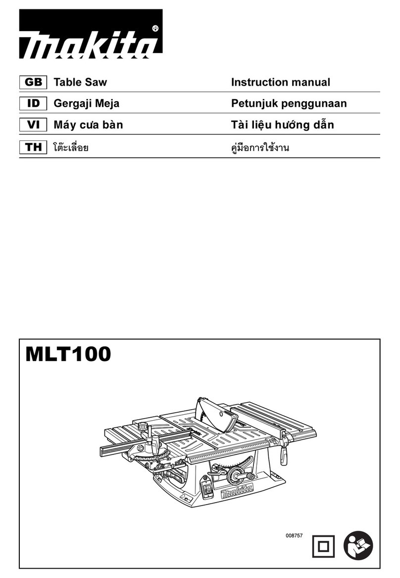 Makita MLT100 User manual Makita MLT100 User manual