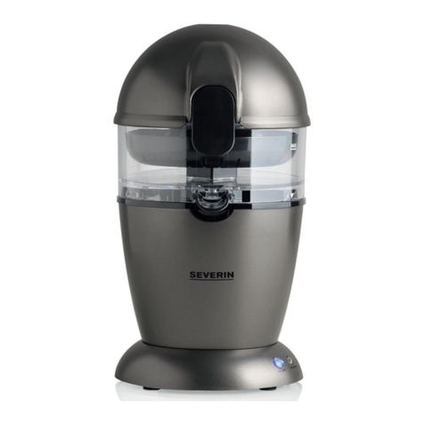 SEVERIN CP 3537 User manual