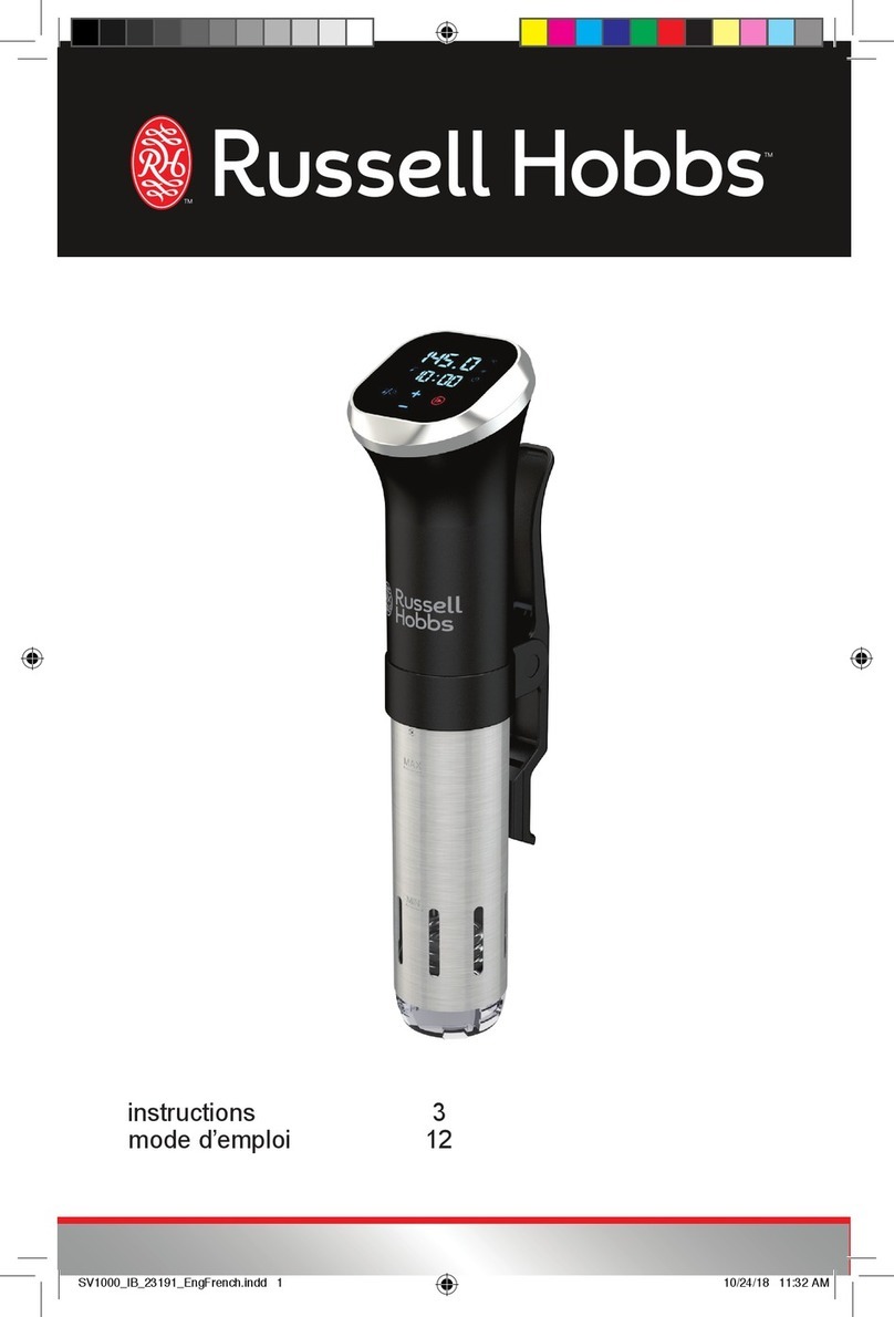 Russell Hobbs SV1000B instructions