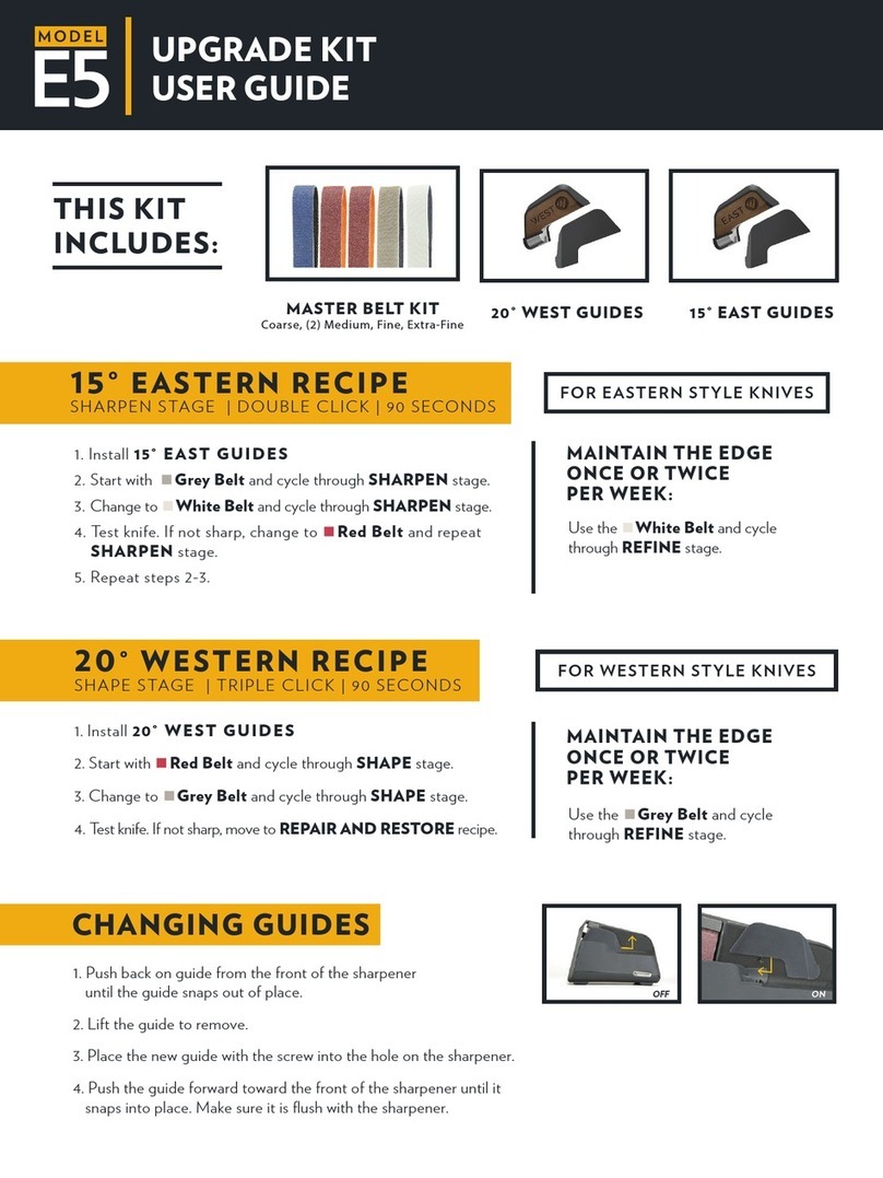 Work Sharp E5 User manual