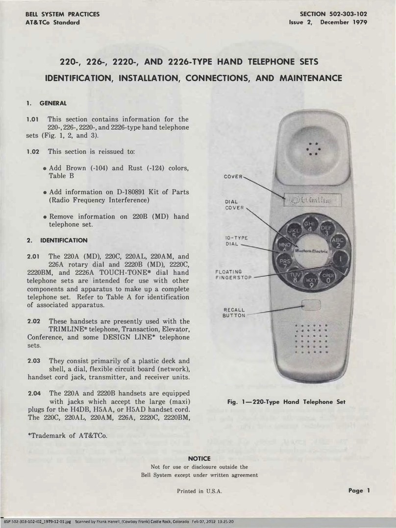 Bell System Practices 220 Guide