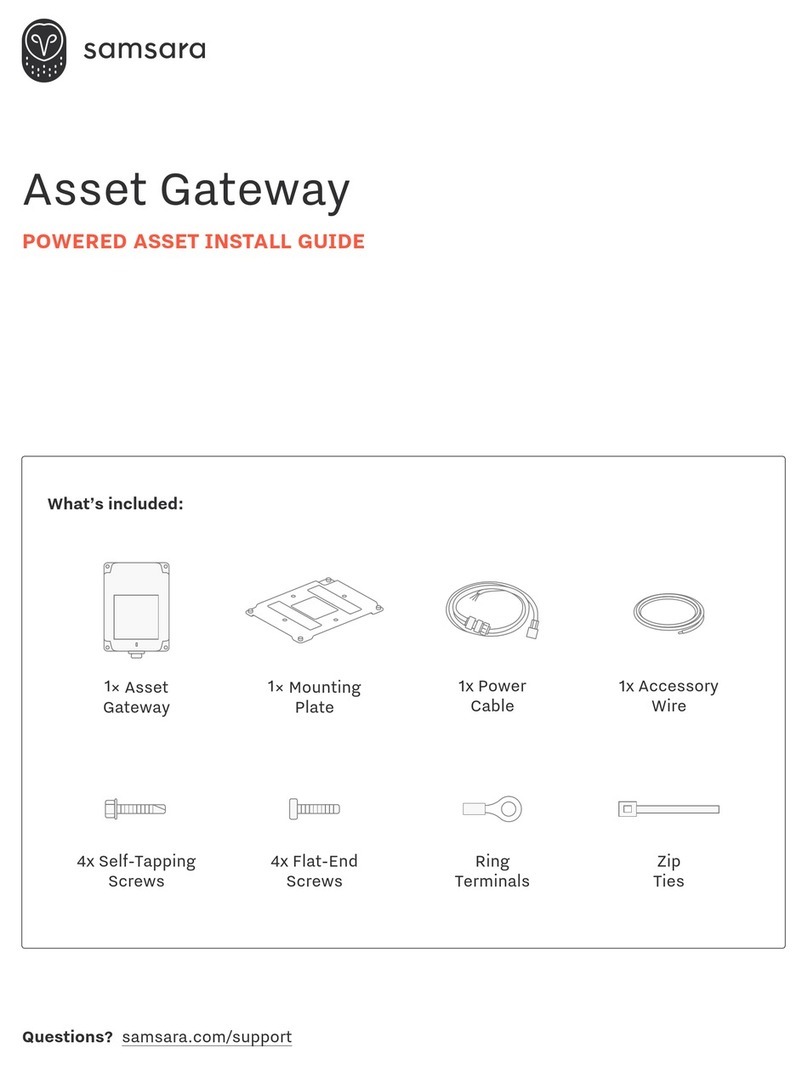 Samsara AG24 User manual