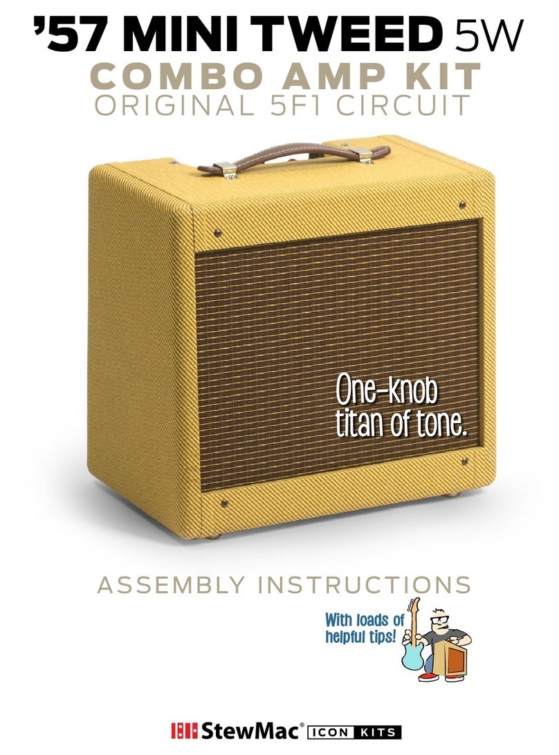 StewMac 57 MINI TWEED Assembly instructions